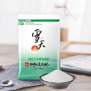 【今日特惠】雪天绿色未加碘精制盐家用食用无碘井矿细盐400g*7包