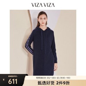 【商场同款】VIZA VIZA 2021夏季新款套头连衣裙